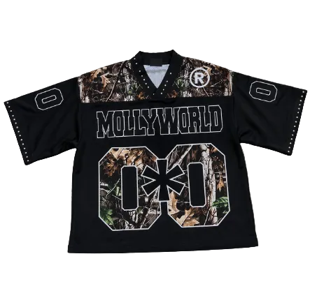 M0LLYW0RLD FOOTBALL JERSEY