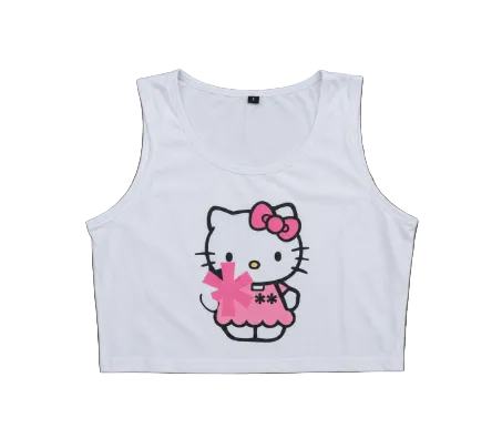 M0LLYW0RLD HELLO KITTY TEE